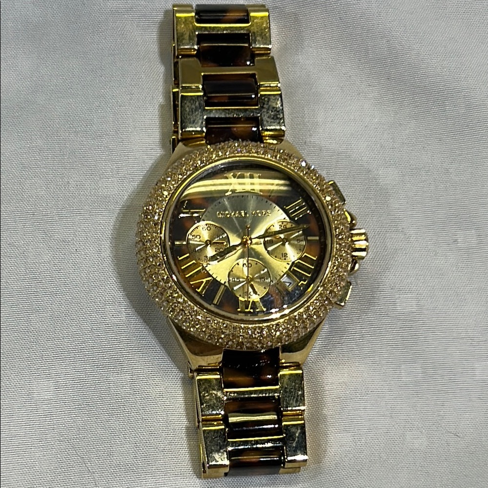 Michael Kors Gold and Black Watch mk-5901
